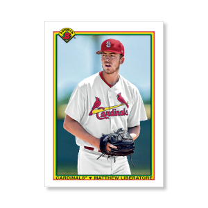 Matthew Liberatore 2020 Bowman Baseball 1990 Bowman Poster # to 99- artbble-pos-20bwbb-2827-s