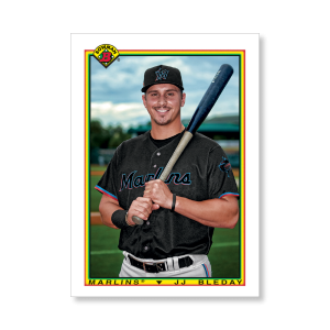 JJ Bleday 2020 Bowman Baseball 1990 Bowman Poster # to 99- artbble-pos-20bwbb-2830-s