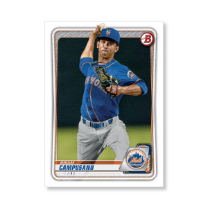 Briam Campusano 2020 Bowman Baseball Paper Prospects Poster # to 99- artbble-pos-20bwbb-4001-s