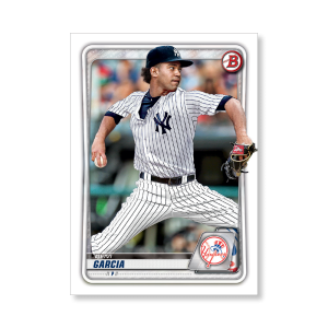 Deivi Garcia 2020 Bowman Baseball Paper Prospects Poster # to 99- artbble-pos-20bwbb-4003-s
