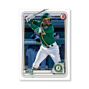Jorge Mateo 2020 Bowman Baseball Paper Prospects Poster # to 99- artbble-pos-20bwbb-4007-s