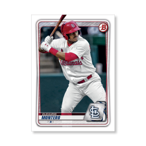 Elehuris Montero 2020 Bowman Baseball Paper Prospects Poster # to 99- artbble-pos-20bwbb-4033-s