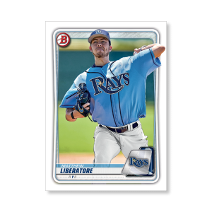 Matthew Liberatore 2020 Bowman Baseball Paper Prospects Poster # to 99- artbble-pos-20bwbb-4036-s