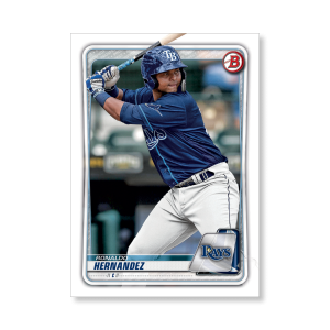 Ronaldo Hernandez 2020 Bowman Baseball Paper Prospects Poster # to 99- artbble-pos-20bwbb-4038-s