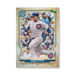 Anthony Rizzo 2020 Gypsy Queen Base Card Poster # to 99- artbble-pos-20gqbb-1003-s