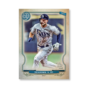 Austin Meadows 2020 Gypsy Queen Base Card Poster # to 99- artbble-pos-20gqbb-1004-s