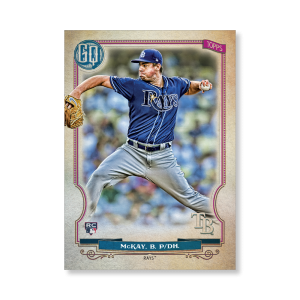 Brendan McKay 2020 Gypsy Queen Base Card Poster # to 99- artbble-pos-20gqbb-1005-s