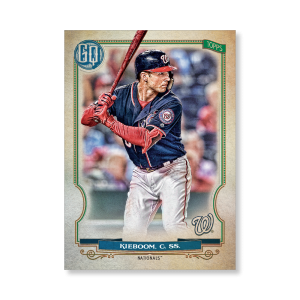 Carter Kieboom 2020 Gypsy Queen Base Card Poster # to 99- artbble-pos-20gqbb-1006-s