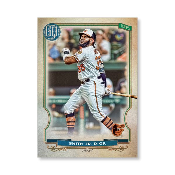 Dwight Smith Jr. 2020 Gypsy Queen Base Card Poster # to 99- artbble-pos-20gqbb-1009-s