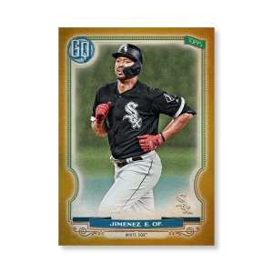 Eloy Jimenez 2020 Gypsy Queen Base Card Poster Gold Ed. # to 1- artbble-pos-20gqbb-1012-gold-s
