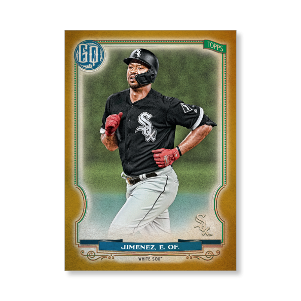 Eloy Jimenez 2020 Gypsy Queen Base Card Poster Gold Ed. # to 1- artbble-pos-20gqbb-1012-gold-s