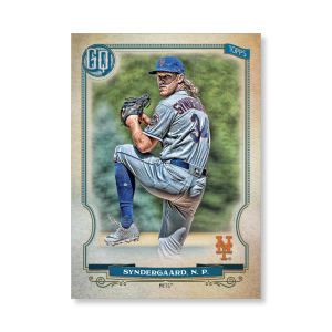 Noah Syndergaard 2020 Gypsy Queen Base Card Poster # to 99- artbble-pos-20gqbb-1031-s