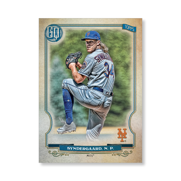 Noah Syndergaard 2020 Gypsy Queen Base Card Poster # to 99- artbble-pos-20gqbb-1031-s