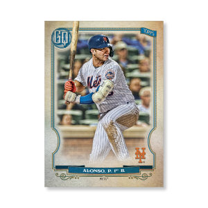 Pete Alonso 2020 Gypsy Queen Base Card Poster # to 99- artbble-pos-20gqbb-1034-s