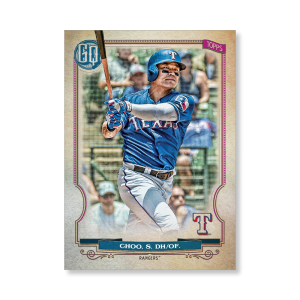 Shin-Soo Choo 2020 Gypsy Queen Base Card Poster # to 99- artbble-pos-20gqbb-1038-s