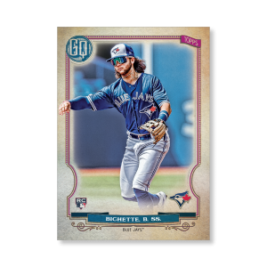 Bo Bichette 2020 Gypsy Queen Base Card Poster # to 99- artbble-pos-20gqbb-1050-s