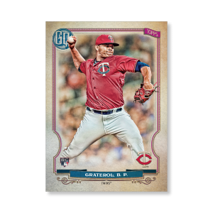 Brusdar Graterol 2020 Gypsy Queen Base Card Poster # to 99- artbble-pos-20gqbb-1053-s