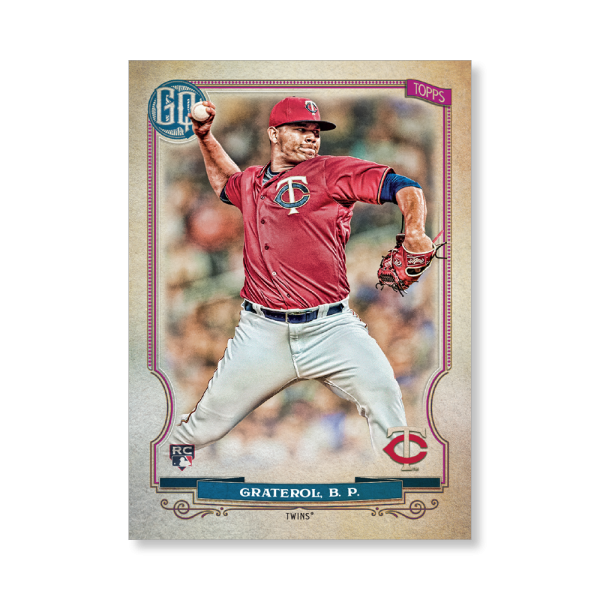 Brusdar Graterol 2020 Gypsy Queen Base Card Poster # to 99- artbble-pos-20gqbb-1053-s