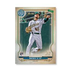Seth Brown 2020 Gypsy Queen Base Card Poster # to 99- artbble-pos-20gqbb-1054-s