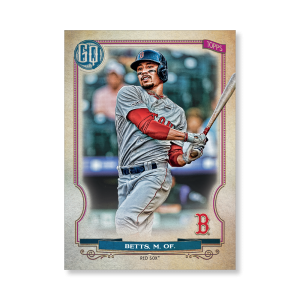 Mookie Betts 2020 Gypsy Queen Base Card Poster # to 99- artbble-pos-20gqbb-1056-s