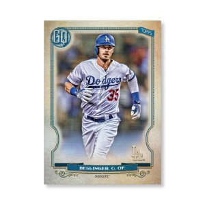 Cody Bellinger 2020 Gypsy Queen Base Card Poster # to 99- artbble-pos-20gqbb-1058-s