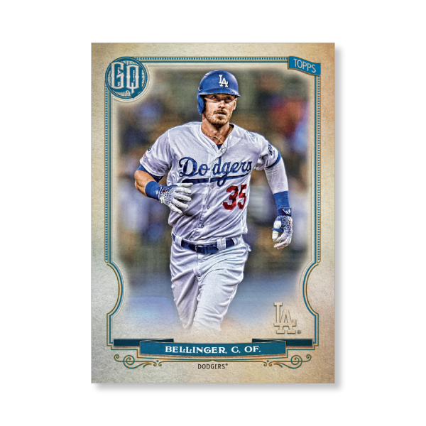 Cody Bellinger 2020 Gypsy Queen Base Card Poster # to 99- artbble-pos-20gqbb-1058-s