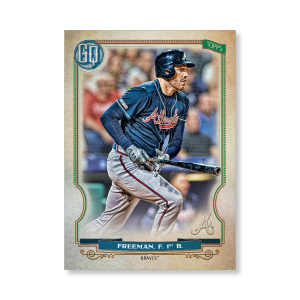 Freddie Freeman 2020 Gypsy Queen Base Card Poster # to 99- artbble-pos-20gqbb-1060-s