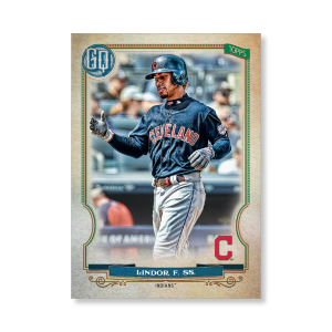 Francisco Lindor 2020 Gypsy Queen Base Card Poster # to 99- artbble-pos-20gqbb-1063-s