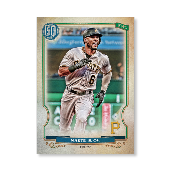 Starling Marte 2020 Gypsy Queen Base Card Poster # to 99- artbble-pos-20gqbb-1066-s