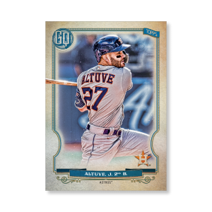 Jose Altuve 2020 Gypsy Queen Base Card Poster # to 99- artbble-pos-20gqbb-1067-s