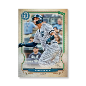 Gary Sanchez 2020 Gypsy Queen Base Card Poster # to 99- artbble-pos-20gqbb-1069-s