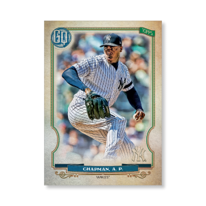 Aroldis Chapman 2020 Gypsy Queen Base Card Poster # to 99- artbble-pos-20gqbb-1081-s