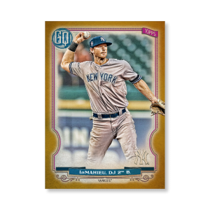 DJ LeMahieu 2020 Gypsy Queen Base Card Poster Gold Ed. # to 1- artbble-pos-20gqbb-1086-gold-s