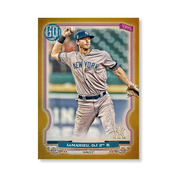 DJ LeMahieu 2020 Gypsy Queen Base Card Poster Gold Ed. # to 1- artbble-pos-20gqbb-1086-gold-s