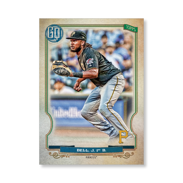Josh Bell 2020 Gypsy Queen Base Card Poster # to 99- artbble-pos-20gqbb-1087-s