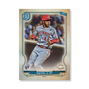 Aristides Aquino 2020 Gypsy Queen Base Card Poster # to 99- artbble-pos-20gqbb-1089-s