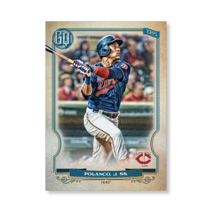Jorge Polanco 2020 Gypsy Queen Base Card Poster # to 99- artbble-pos-20gqbb-1101-s