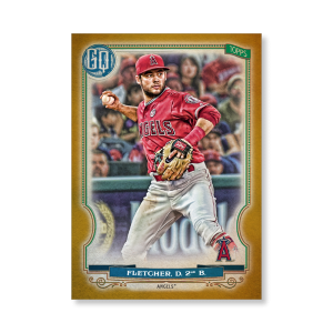 David Fletcher 2020 Gypsy Queen Base Card Poster Gold Ed. # to 1- artbble-pos-20gqbb-1214-gold-s