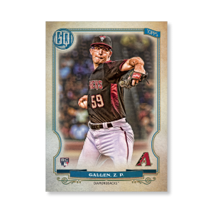 Zac Gallen 2020 Gypsy Queen Base Card Poster # to 99- artbble-pos-20gqbb-1221-s