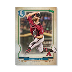 Archie Bradley 2020 Gypsy Queen Base Card Poster # to 99- artbble-pos-20gqbb-1226-s