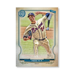 Max Fried 2020 Gypsy Queen Base Card Poster # to 99- artbble-pos-20gqbb-1230-s