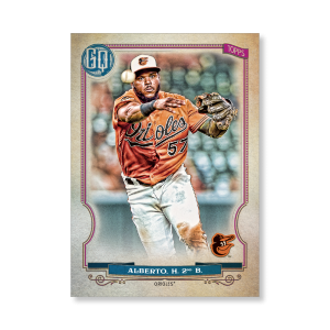 Hanser Alberto 2020 Gypsy Queen Base Card Poster # to 99- artbble-pos-20gqbb-1237-s