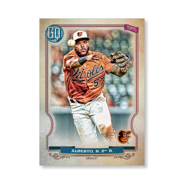 Hanser Alberto 2020 Gypsy Queen Base Card Poster # to 99- artbble-pos-20gqbb-1237-s