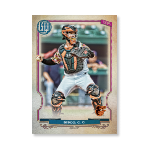 Chance Sisco 2020 Gypsy Queen Base Card Poster # to 99- artbble-pos-20gqbb-1240-s