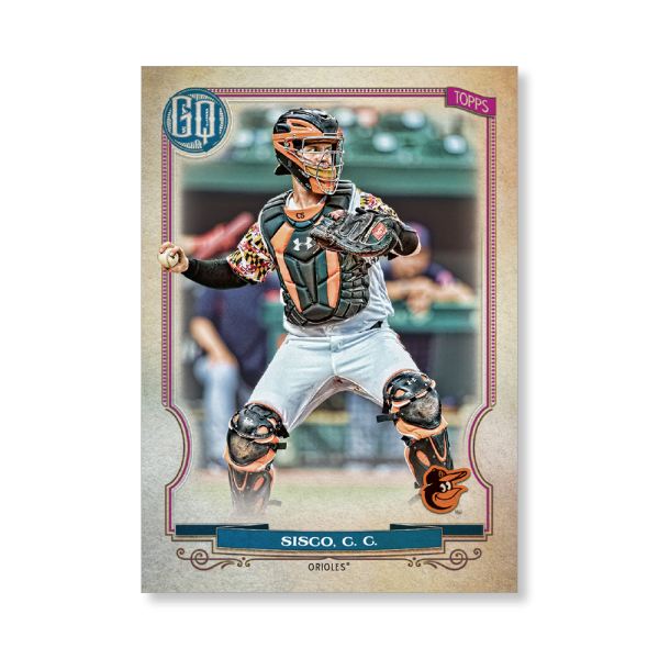 Chance Sisco 2020 Gypsy Queen Base Card Poster # to 99- artbble-pos-20gqbb-1240-s