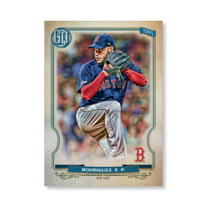 Eduardo Rodriguez 2020 Gypsy Queen Base Card Poster # to 99- artbble-pos-20gqbb-1242-s