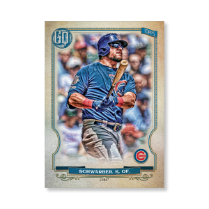 Kyle Schwarber 2020 Gypsy Queen Base Card Poster # to 99- artbble-pos-20gqbb-1248-s