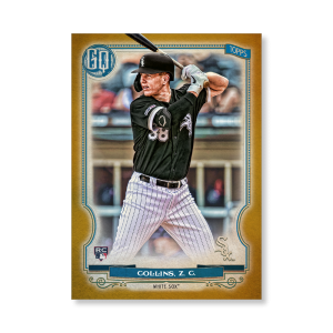 Zack Collins 2020 Gypsy Queen Base Card Poster Gold Ed. # to 1- artbble-pos-20gqbb-1251-gold-s