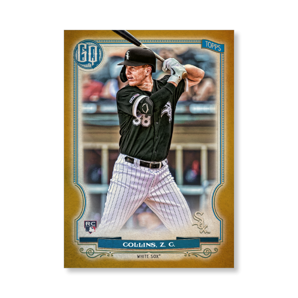 Zack Collins 2020 Gypsy Queen Base Card Poster Gold Ed. # to 1- artbble-pos-20gqbb-1251-gold-s