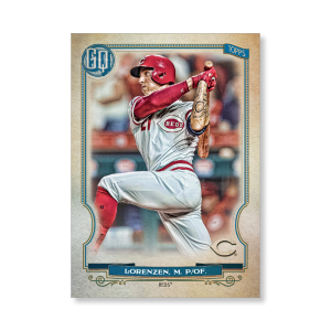 Michael Lorenzen 2020 Gypsy Queen Base Card Poster # to 99- artbble-pos-20gqbb-1260-s
